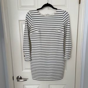 Dynamite Striped Long Sleeve Dress